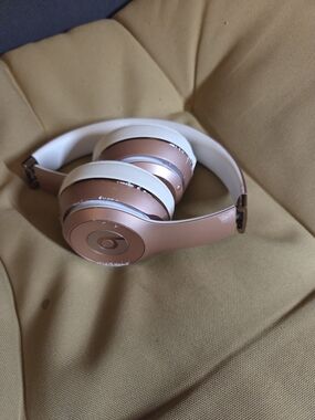 Beats by Dre Over-Ear Headphones - Rose Gold and White